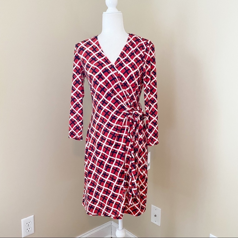 Donna Morgan NWT Guilia Jersey Faux Wrap Dress - 4